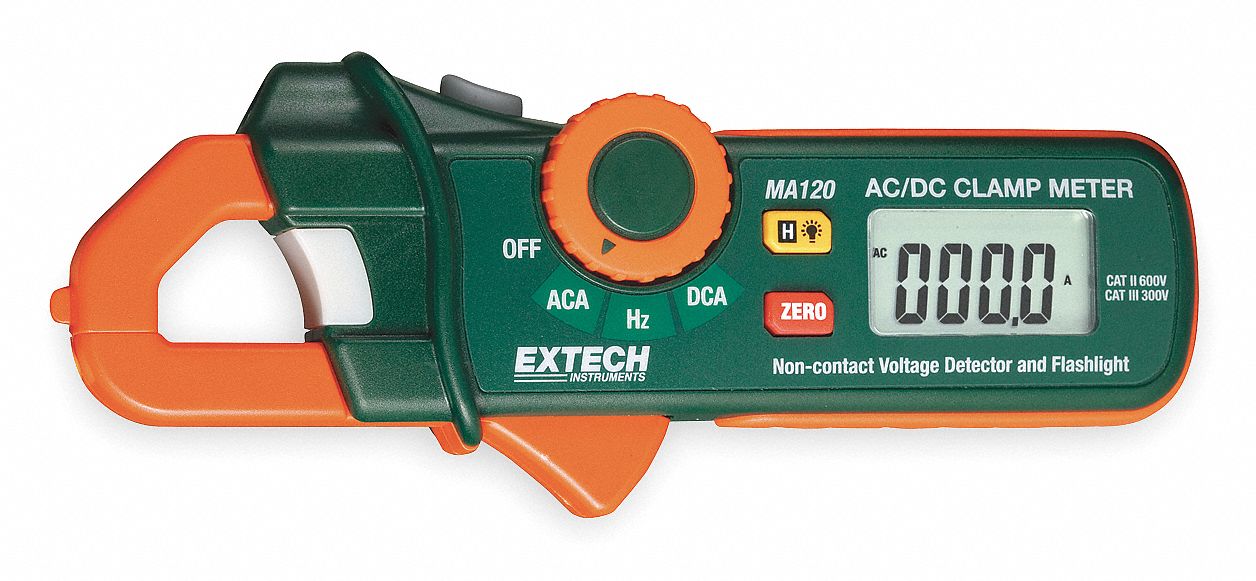 EXTECH MA120 200A AC DC Mini Clamp Meter