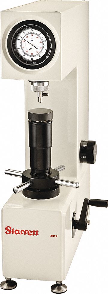 STARRETT 3815 Twin Analog Rockwell Superficial Hardness Tester