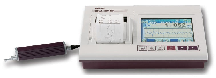 MITUTOYO SJ-310 Portable Surface Roughness Tester with Onboard Printer