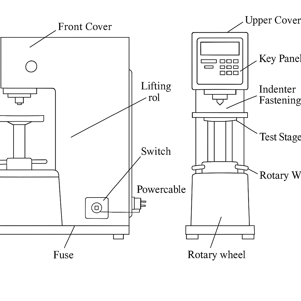 INSIZE Hardness Tester (Brinell) With Optical Magnification: 20X (826C04)