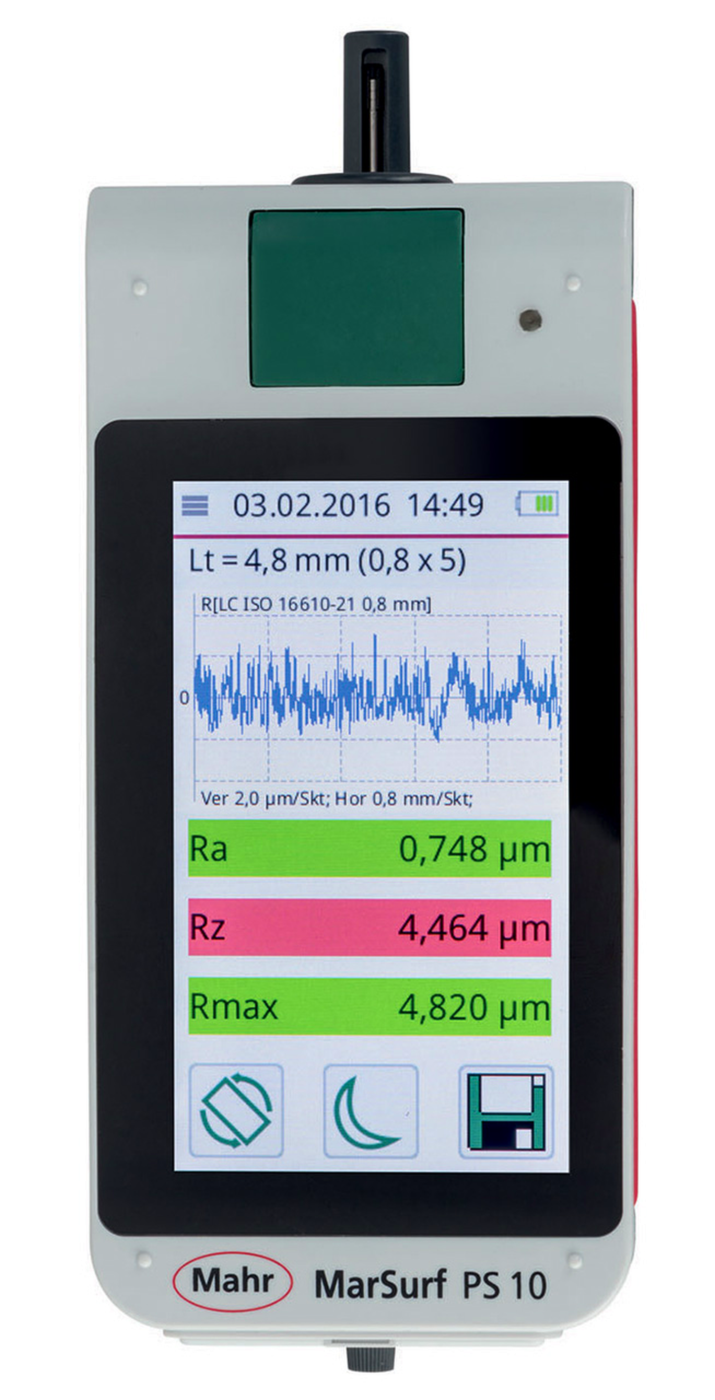 MAHR Surface Tester: Surface TesterIP40, Inductive