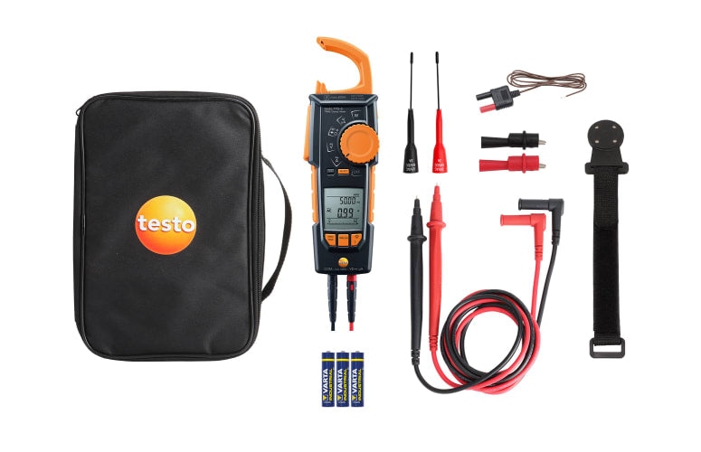 TESTO Digital Clamp Meter Kit (Bluetooth/Data Logging)
